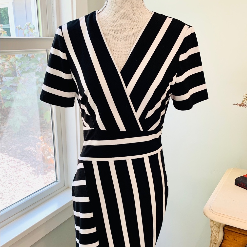 Faux Wrap ECI New York Dress - M